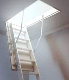 remote controlled electric attic ladder
